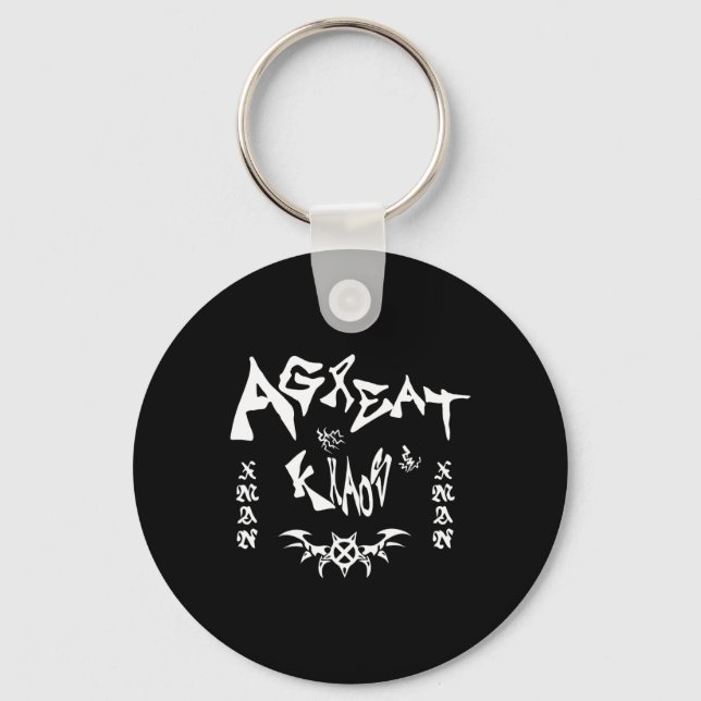 Ken Carson Merch Design Agc Nyckelring (Framsida)