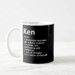 KEN Definition Personlig Namn Funny Birthday Gi Kaffemugg<br><div class="desc">KEN Definition Personlig Namn Funny Birthday Gift Idea</div>