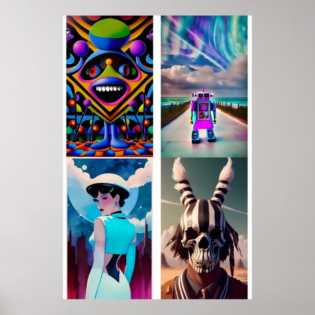 Ken Gage 4-in-1 Pop Art Series A Poster (Framsidan)