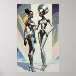 Ken Gage Afrofuturism Tre Science fiction Pop Poster