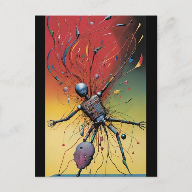 Ken Gage Art. Vykort (Framsida)