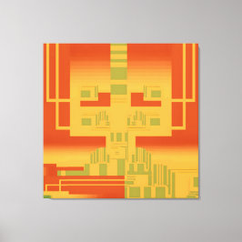 Ken Gage Central Processing Unicorn Fine Art Canvastryck