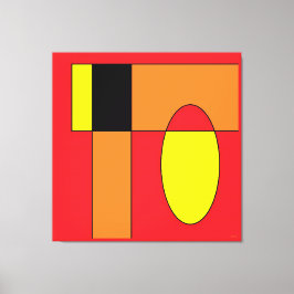 Ken Gage Egg Invader I Canvastryck