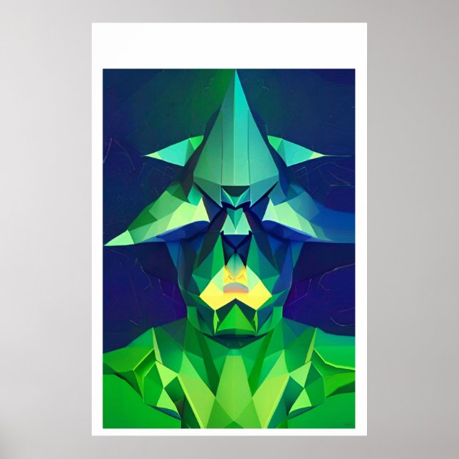 Ken Gage Goblin Mode Surrealist Fine Art Poster (Framsidan)