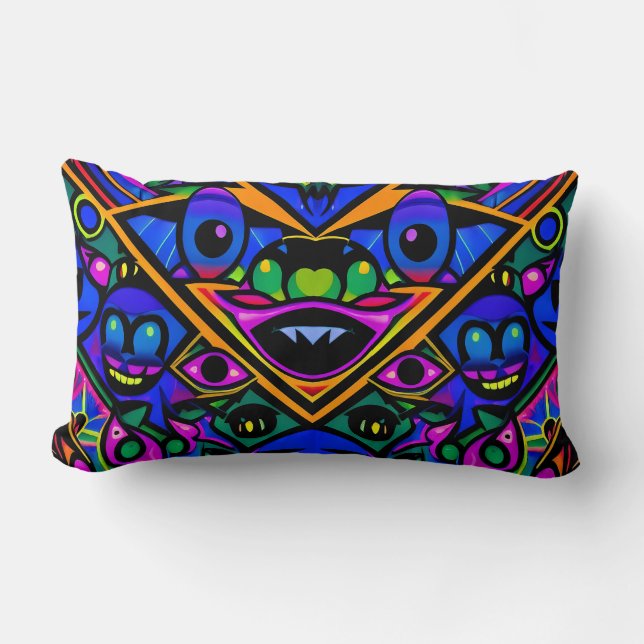 Ken Gage Graffiti Art Pop Drop Lumbarkudde (Framsida)