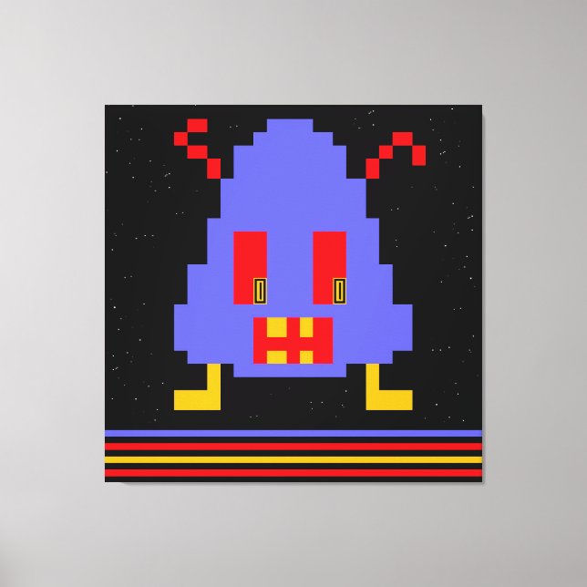 Ken Gage GROF Surrealist Dream Pop Arcade Canvastryck (Framsida)