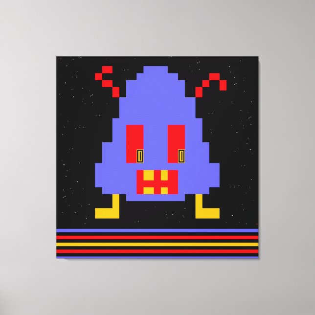 Ken Gage GROF Surrealist Dream Pop Arcade Canvastryck (Framsida)