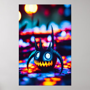 Ken Gage Halloween Bean Poster