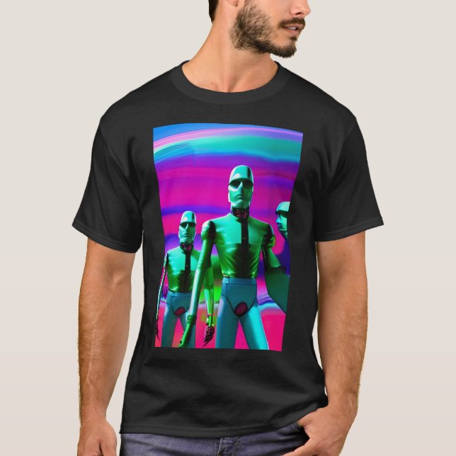 Ken Gage Pop Surrealism kommer före morgondagen T Shirt (Framsida)