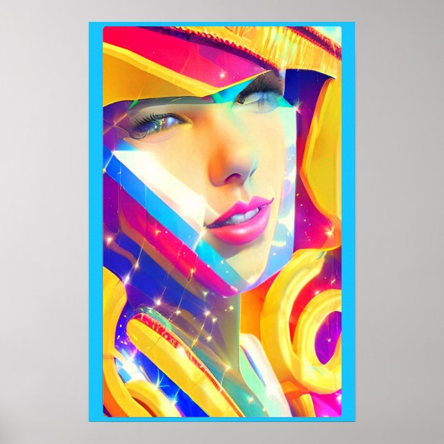 Ken Gage Sailor Twift Space Princess Poster (Framsidan)