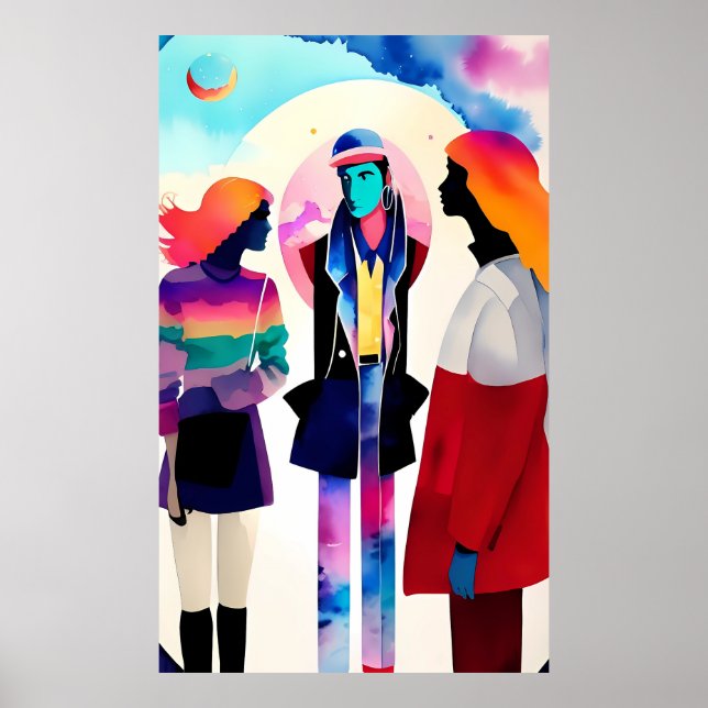 Ken Gage Supernova Music Festival Poster (Framsidan)