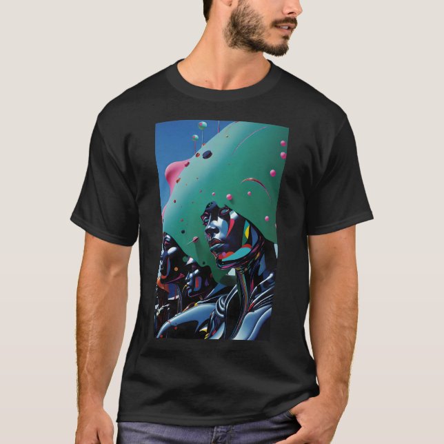 Ken Gage Surreal Gatekeeping of Arts T Shirt (Framsida)