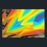 Ken Gage Vapor-flygplan Poster<br><div class="desc">Ångflygplan. 2023,  Ken Gage. Digital konst: abstraktens surrealism.</div>