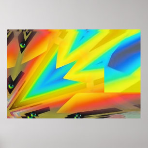 Ken Gage Vapor-flygplan Poster