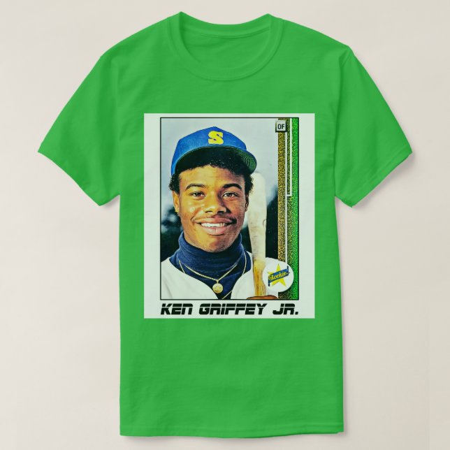 Ken Griffey Jr Rookie d T Shirt (Design framsida)