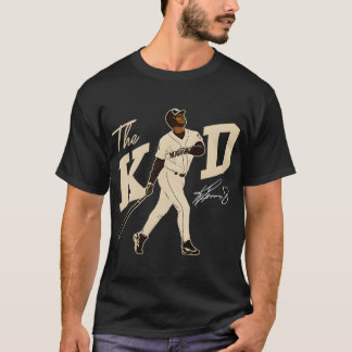 Ken Griffey Jrhe Kid Basket Legend Signatur V T Shirt