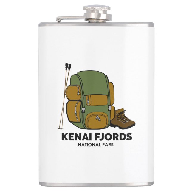 Kenai Fjords National Park Backpack Fickplunta (Framsidan)