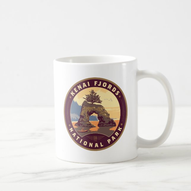 Kenai Fjords National Parker Kaffemugg (Höger)