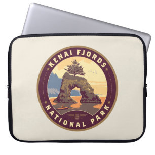 Kenai Fjords National Parker Laptop Fodral