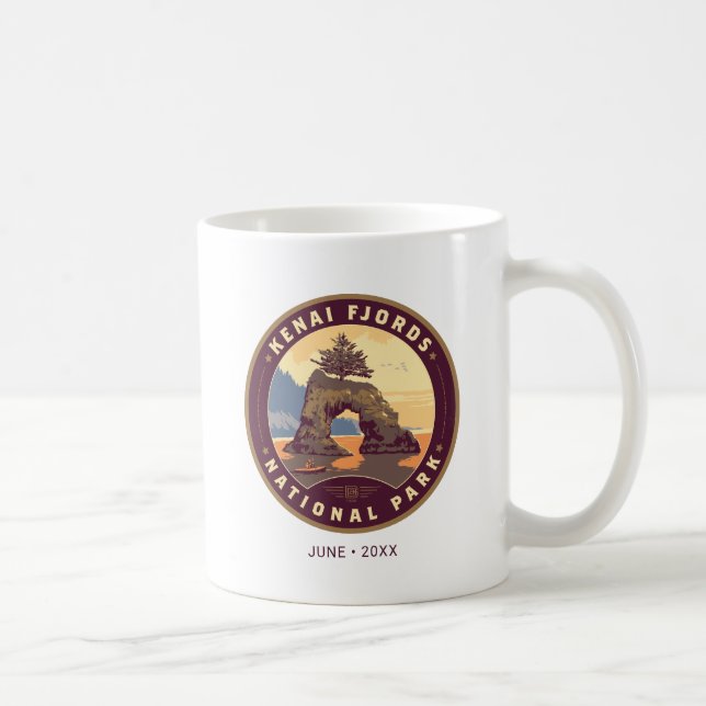 Kenai Fjords National Parks Kaffemugg (Höger)