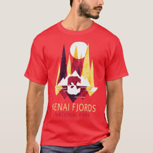 Kenai Fjords nationalpark Alaska Backpackaging Cam T Shirt