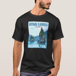 Kenai Fjords nationalpark Alaska Poster T Shirt