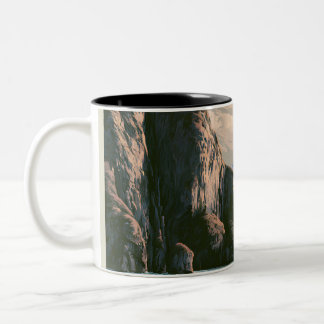 Kenai Fjords Nationalpark i Alaska - Scenisk konst Två-Tonad Mugg
