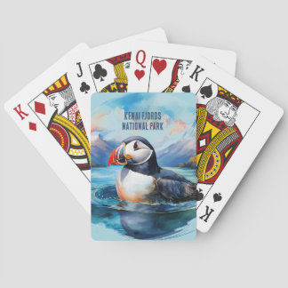 Kenai Fjords Nationalpark Lunnefågel Casinokort