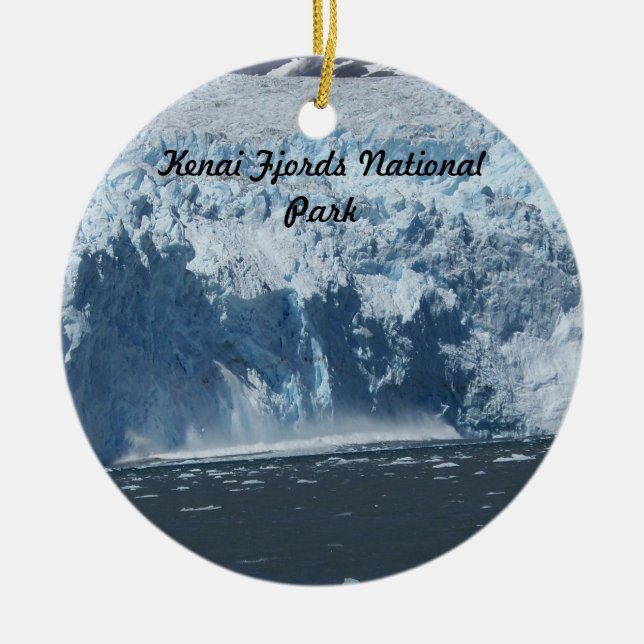 Kenai Fjords nationalpark ornament (Framsidan)