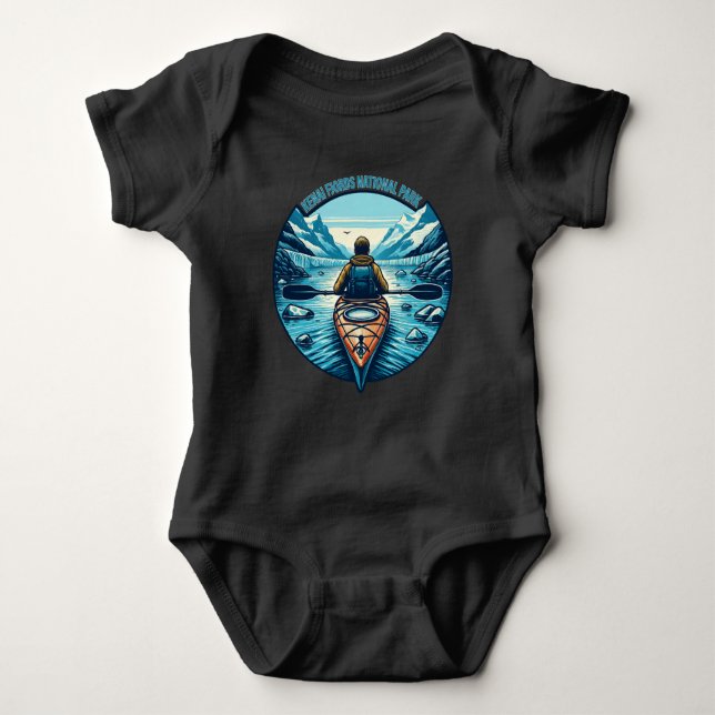 Kenai Fjords nationalpark T Shirt (Framsida)