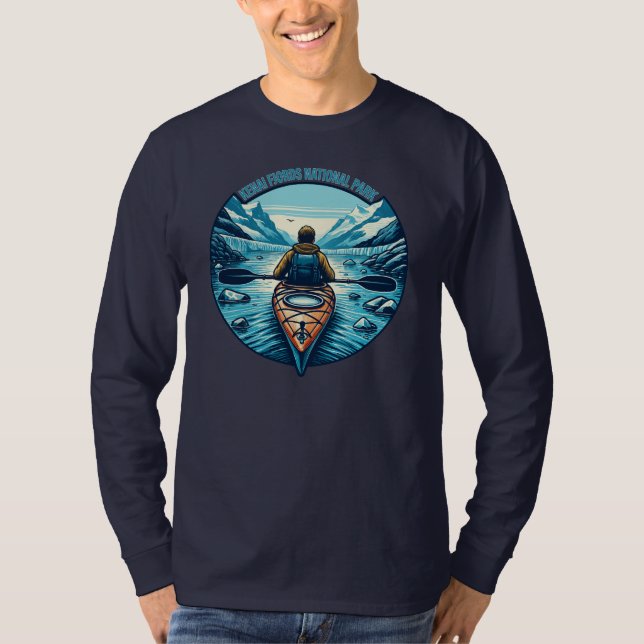 Kenai Fjords nationalpark T Shirt (Framsida)