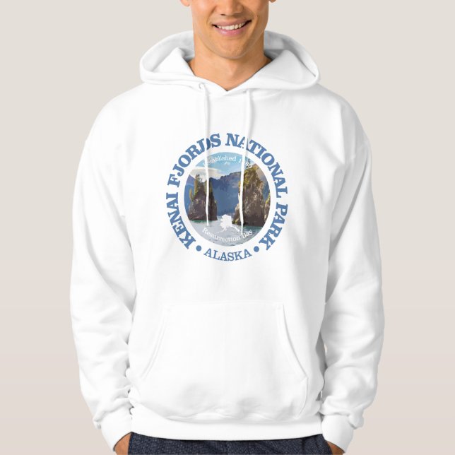Kenai Fjords NP2 Hoodie (Framsida)