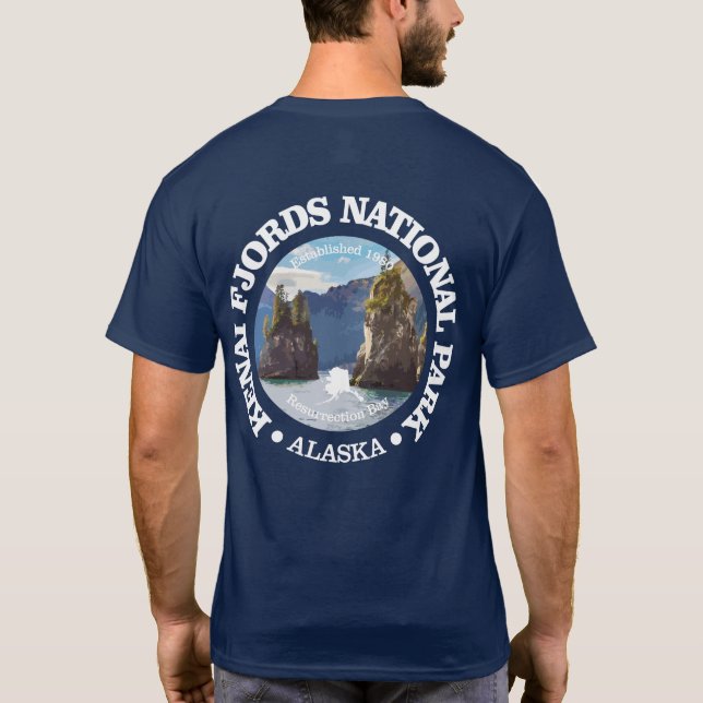 Kenai Fjords NP2 T Shirt (Baksida)