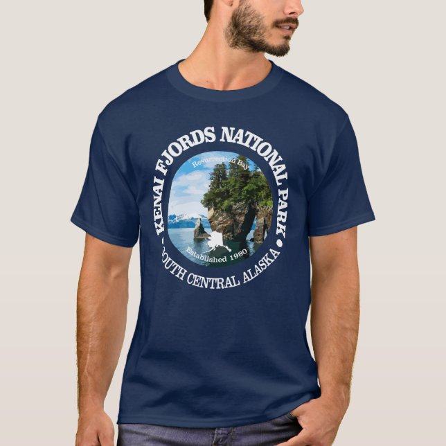 Kenai Fjords NP Tee (Framsida)