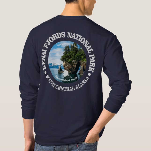 Kenai Fjords NP Tee Shirt (Baksida)