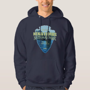 Kenai Fjords (pilhuvud) Hoodie
