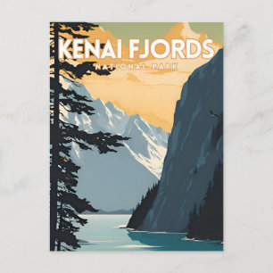 Kenai Fjords Vykort