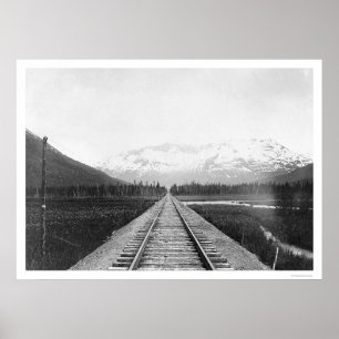 Kenai peninsulajärnväg spårar 1918 poster