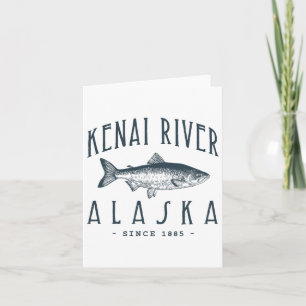Kenai River Alaska Fishy Fisherman Funny Fishing L Kort
