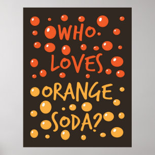 Kenan Kel WHO Kärlek Orange Soda Nickelodeon Poster