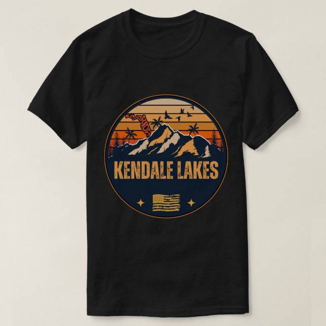 Kendale Lakes, Florida  T-shirt (Design framsida)