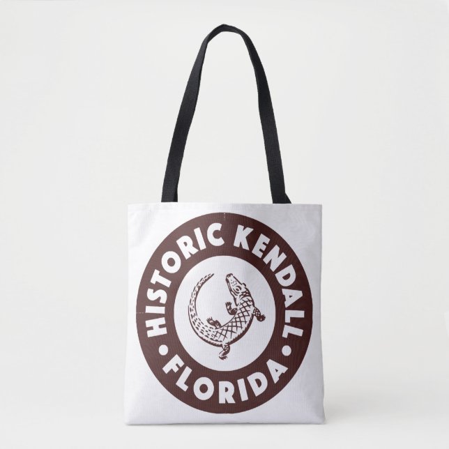 Kendall Florida Circle - Brown Tygkasse (Framsida)