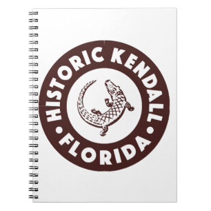 Kendall Florida Circle - Brun Anteckningsbok