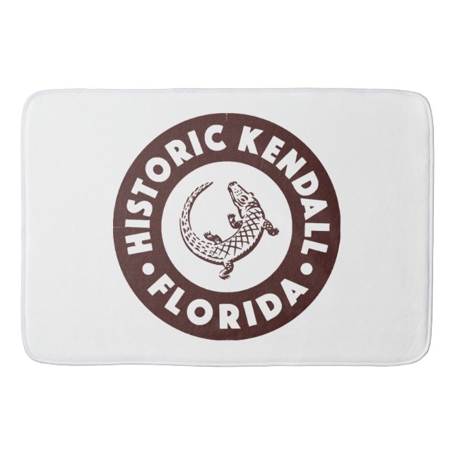 Kendall Florida Circle - Brun  Badrumsmatta (Framsidan)