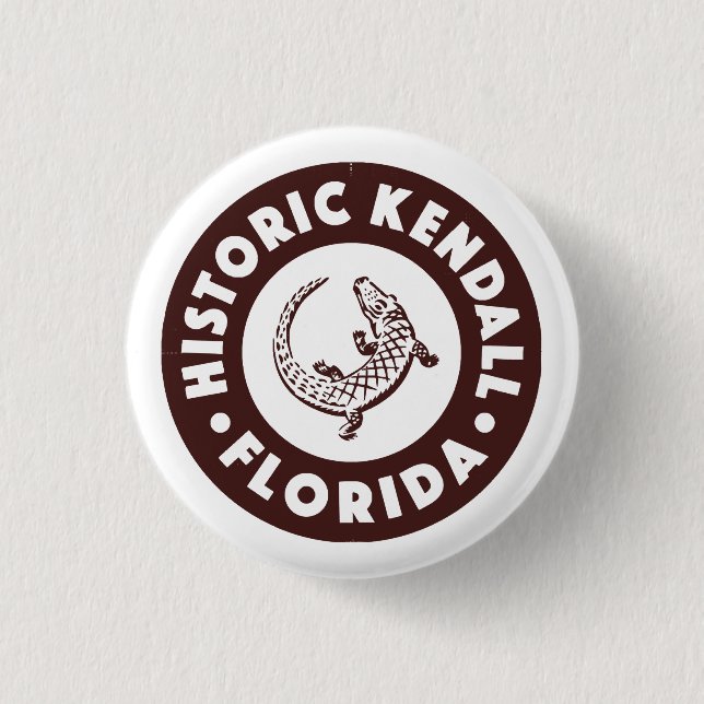 Kendall Florida Circle - Brun  Knapp (Framsida)