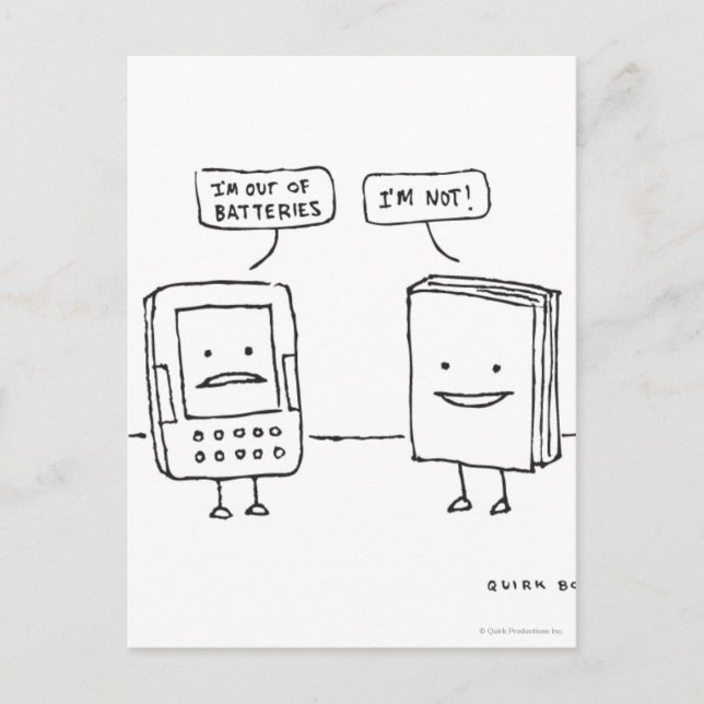 Kendall & Paige - Batteries Vykort (Framsida)