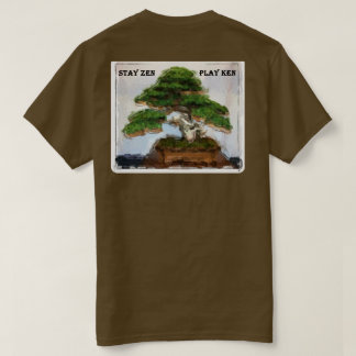Kendama Bonsai Träd Brown T Shirt