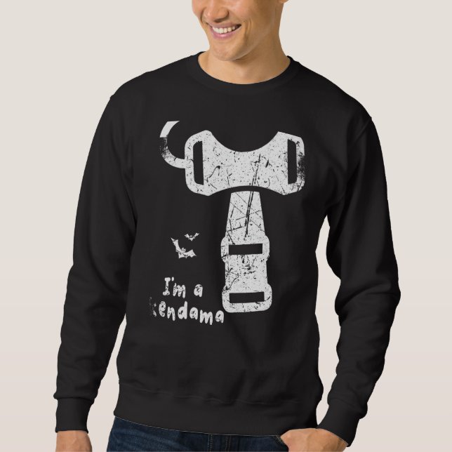 Kendama Halloween Kendama Costume I är Kendama Ha Lång Ärmad Tröja (Framsida)