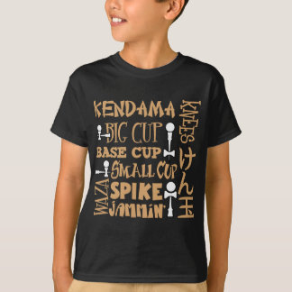 Kendama kvarter, gold2 t-shirt