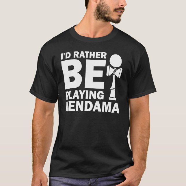 Kendama Trick Japansk Leksak Boll Game Beginner 1 T Shirt (Framsida)